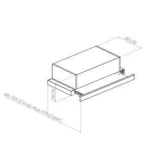 Витяжка Grifon GR TL F5 60 BL UA