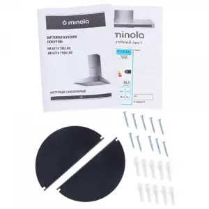 Витяжка Minola HK 6214 I 700 LED UA