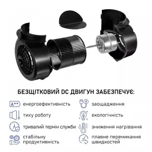 Витяжка Minola BGH 5977 BL Silent UA