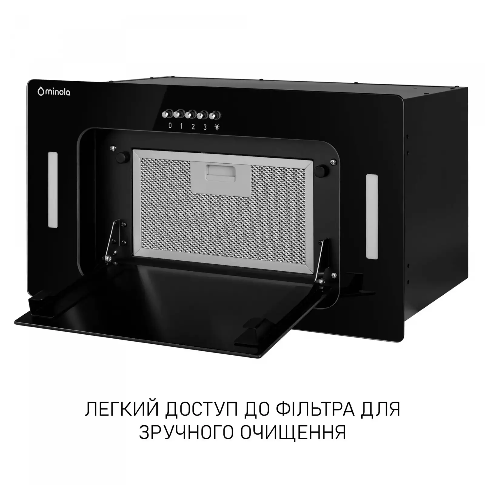 Витяжка Minola BGK 5677 BL UA