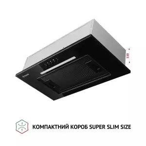 Витяжка Perfelli BI 5256 BL 700 LED UA