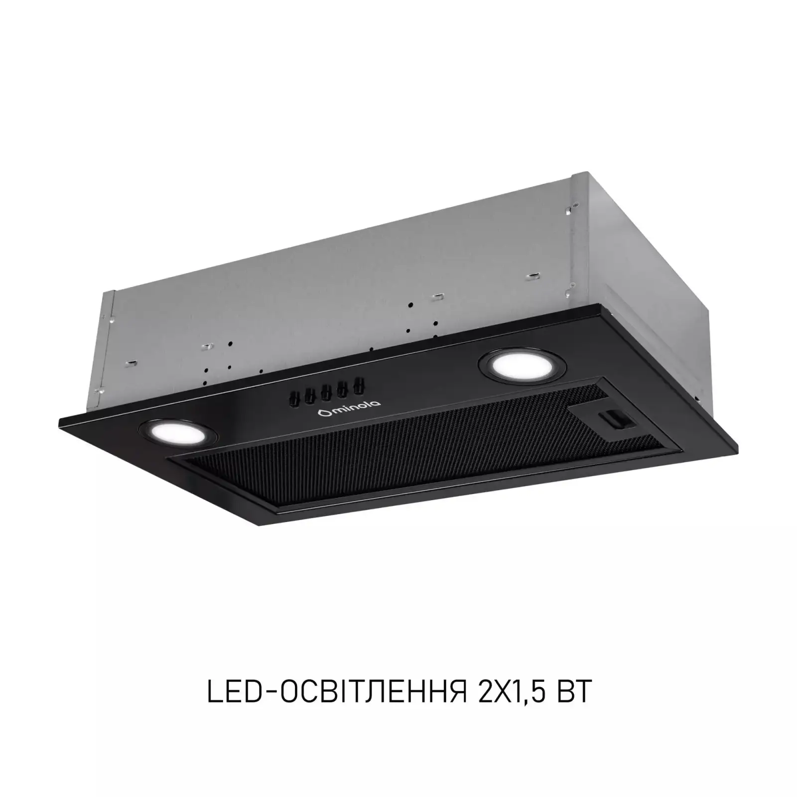 Витяжка Minola HBI 5025 BLF LED UA