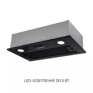 Витяжка Minola HBI 5025 BLF LED UA