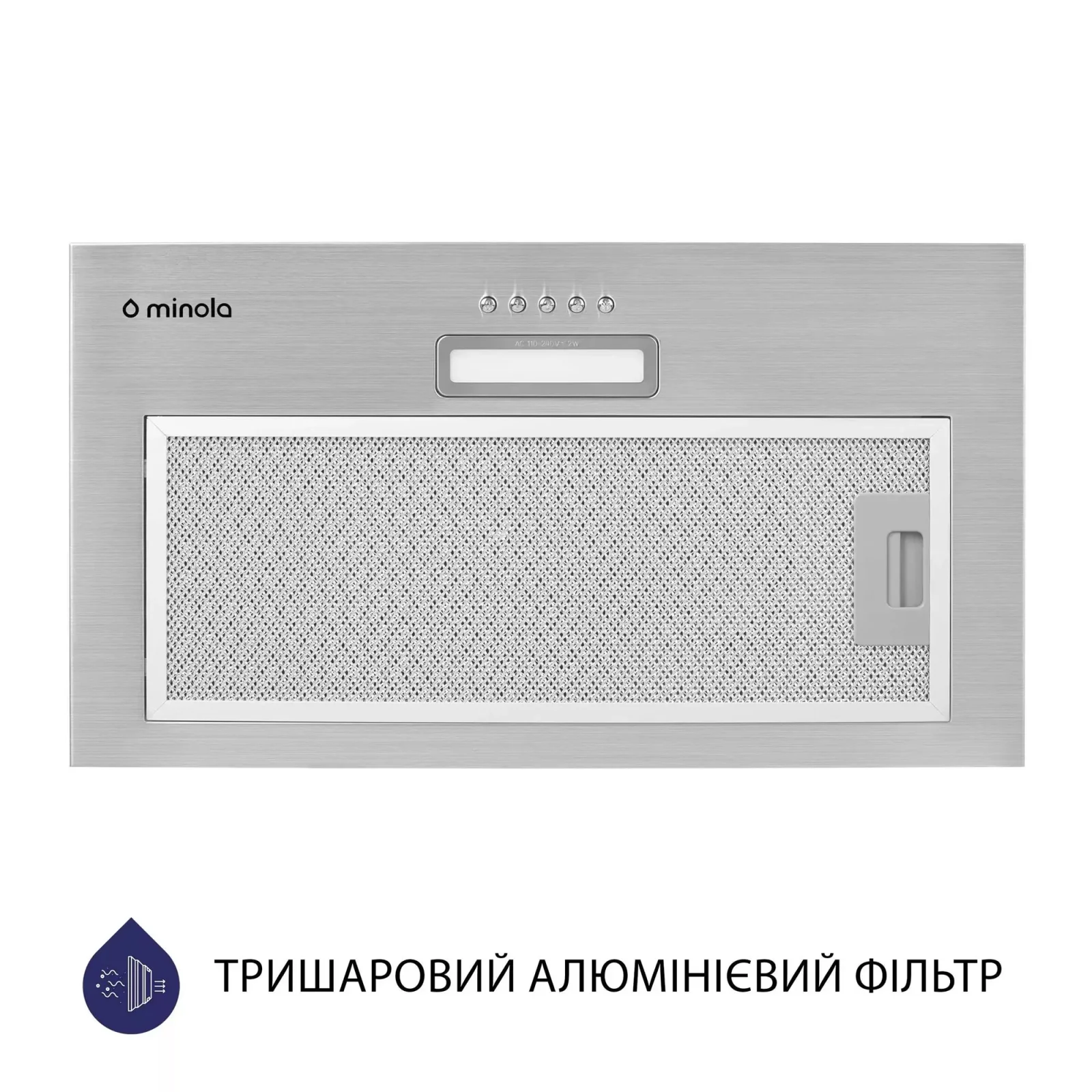 Вытяжка Minola HBI 5025 I LED UA