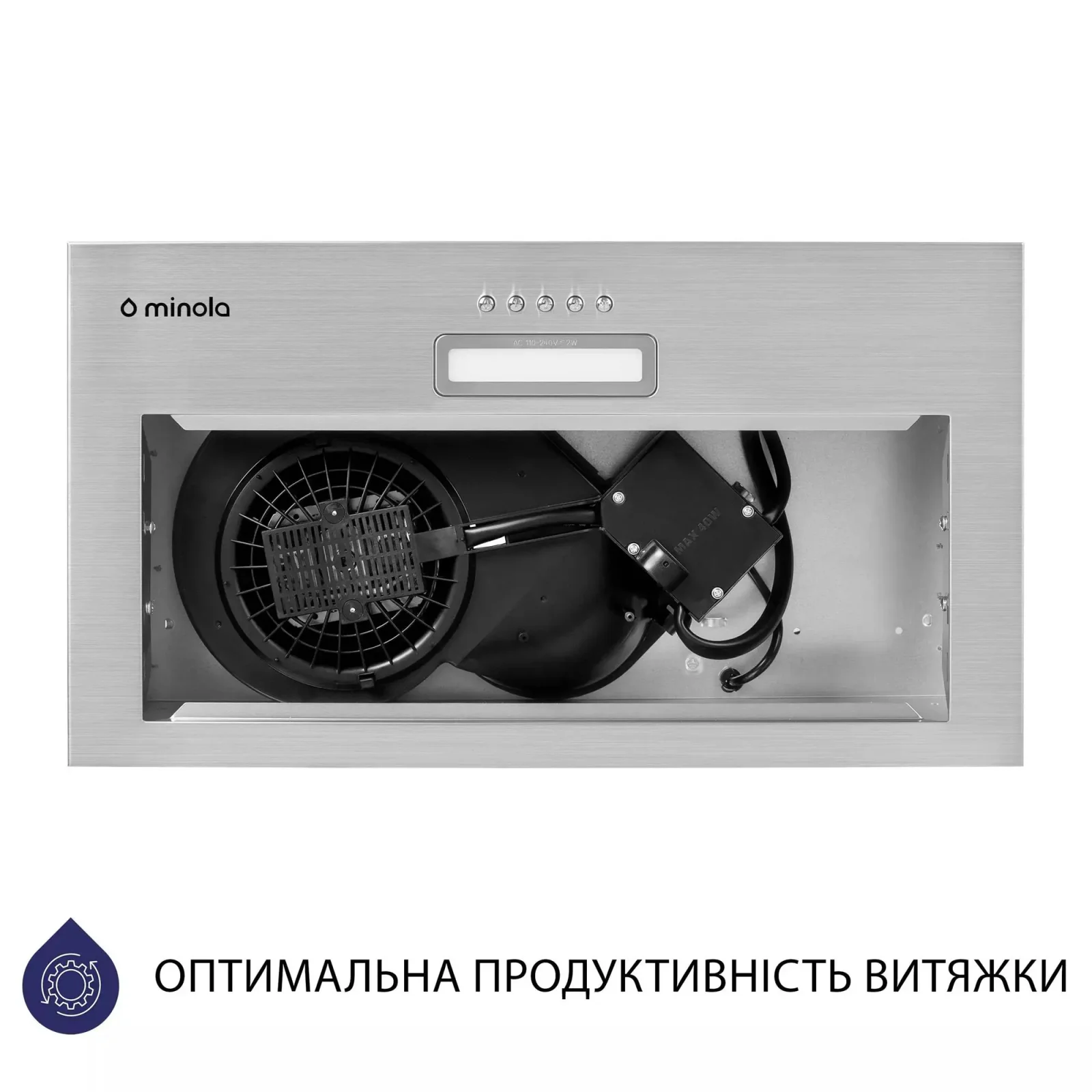 Вытяжка Minola HBI 5025 I LED UA