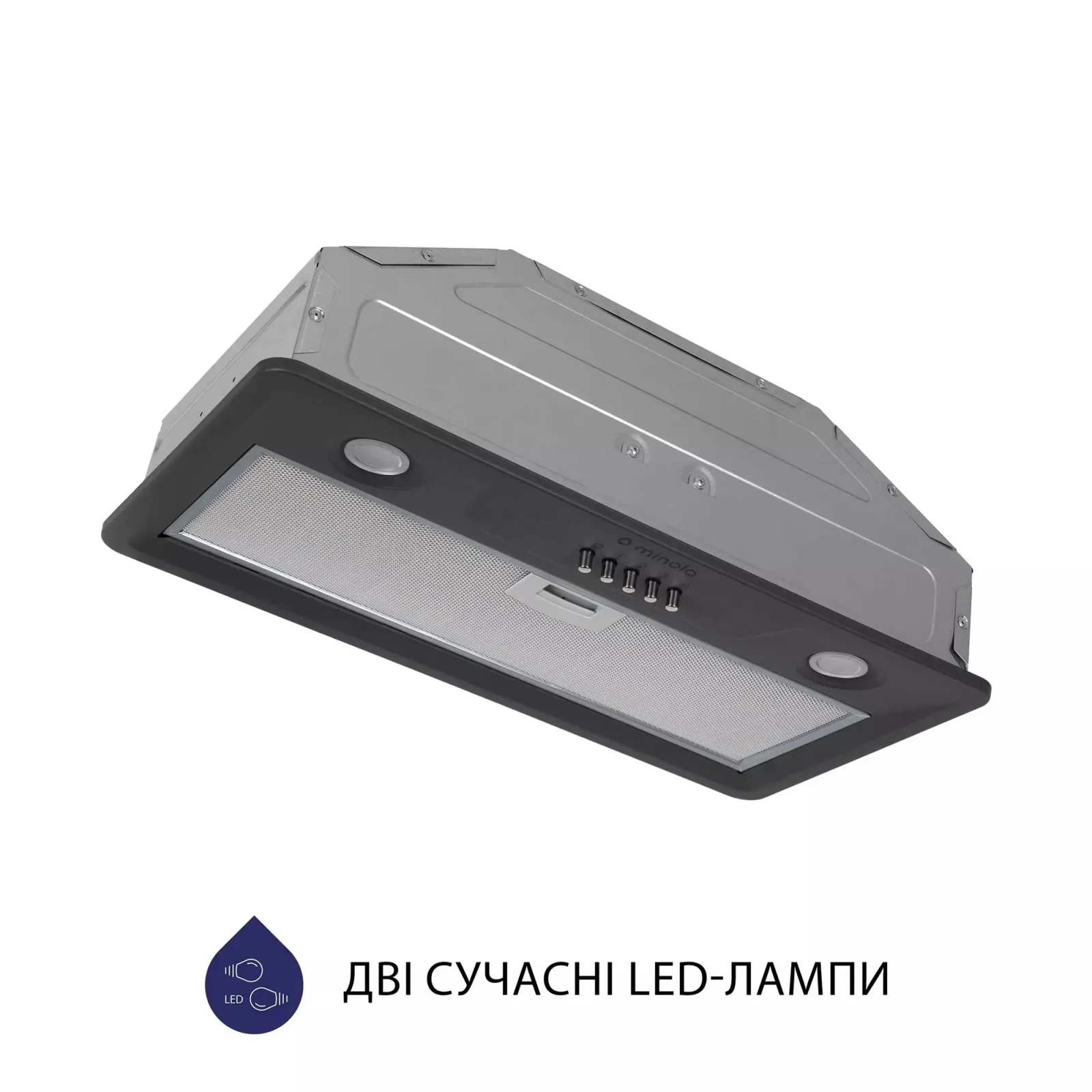 Вытяжка Minola HBI 5202 GR 700 LED UA
