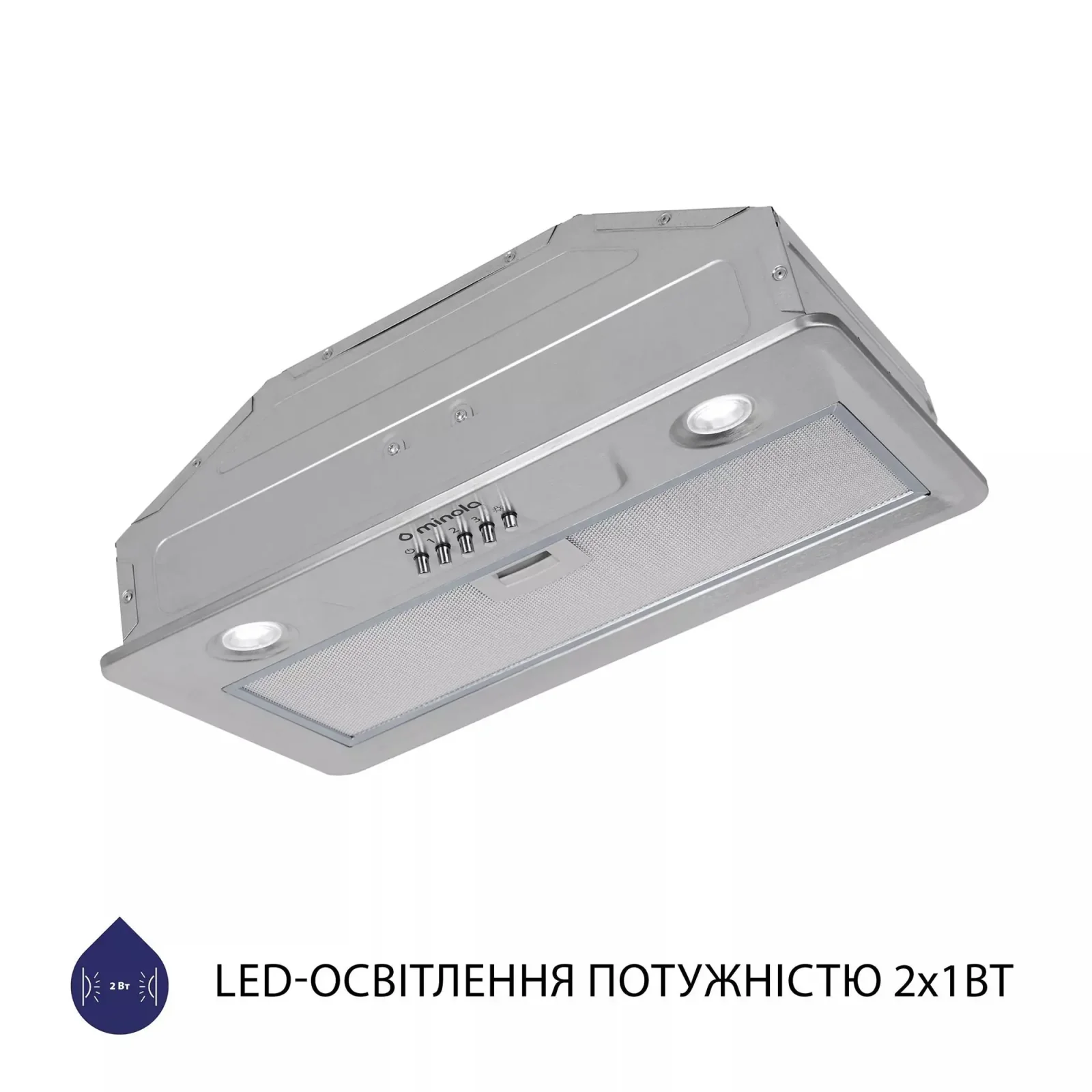 Вытяжка Minola HBI 5202 I 700 LED UA