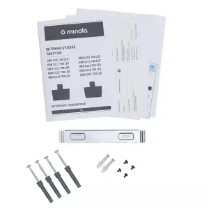 Витяжка Minola HDN 5202 WH/INOX 700 LED UA
