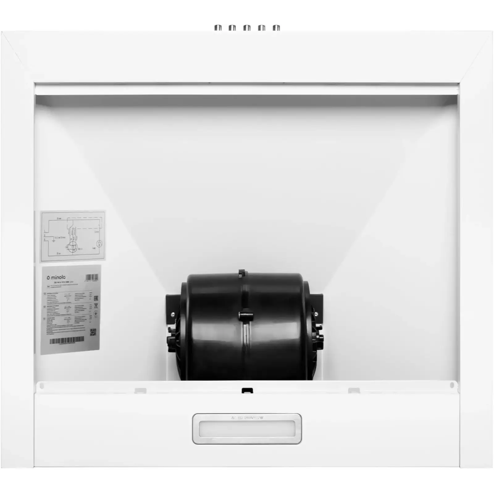 Витяжка Minola HK 5214 WH 700 LED UA