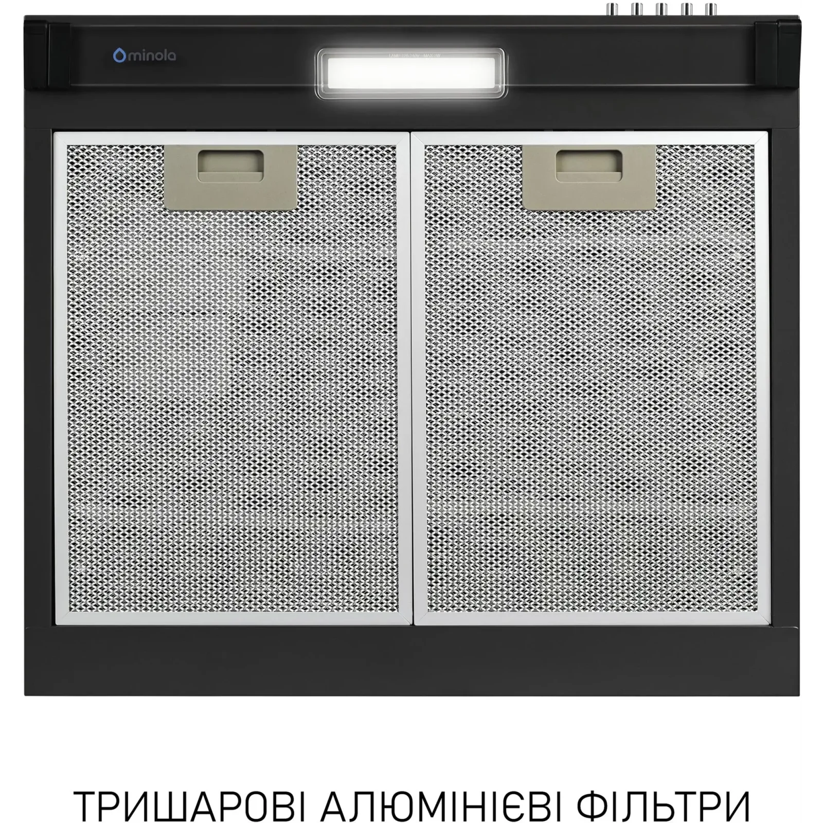 Витяжка Minola HPL 522 BL UA