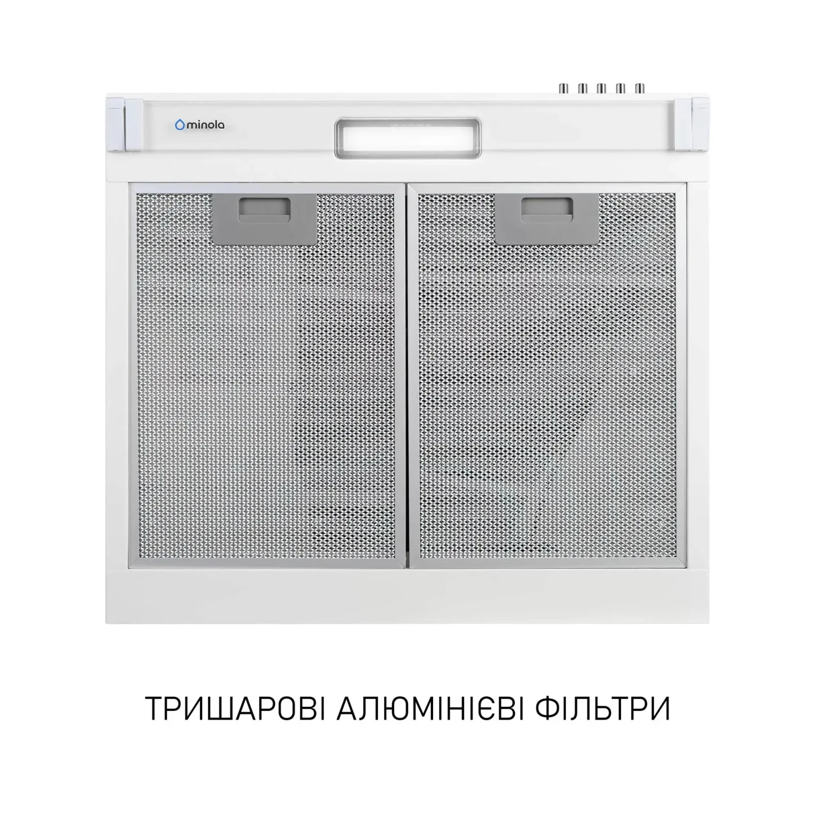 Витяжка Minola HPL 522 WH UA