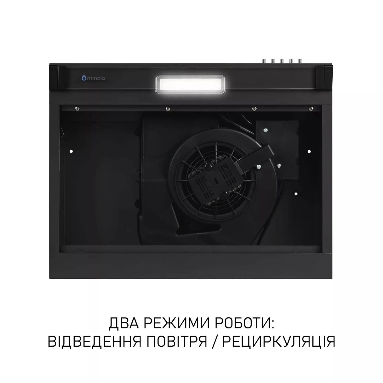 Витяжка Minola HPL 622 BL UA