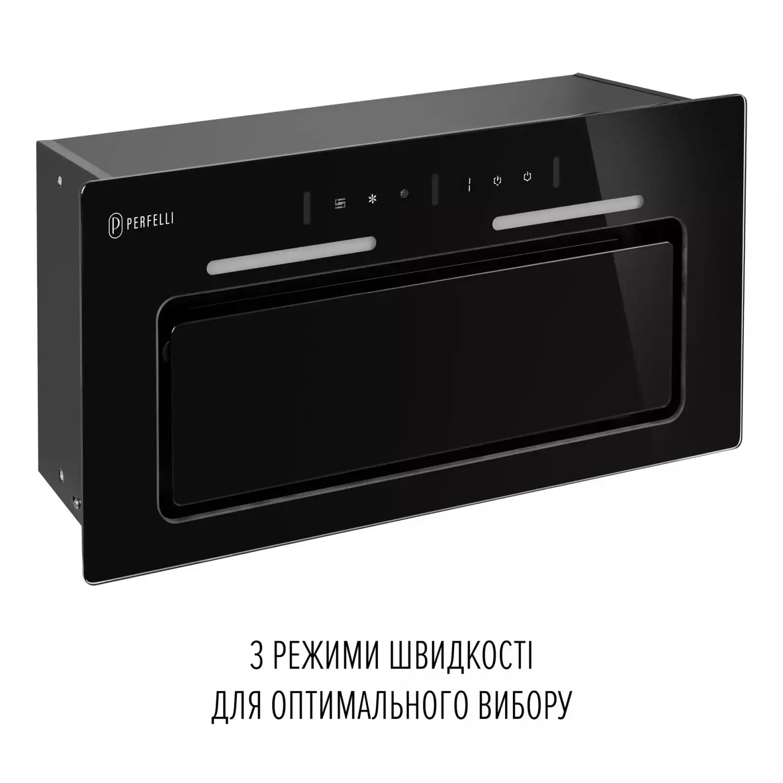 Витяжка Perfelli Nuova 6JWRB Nero UA