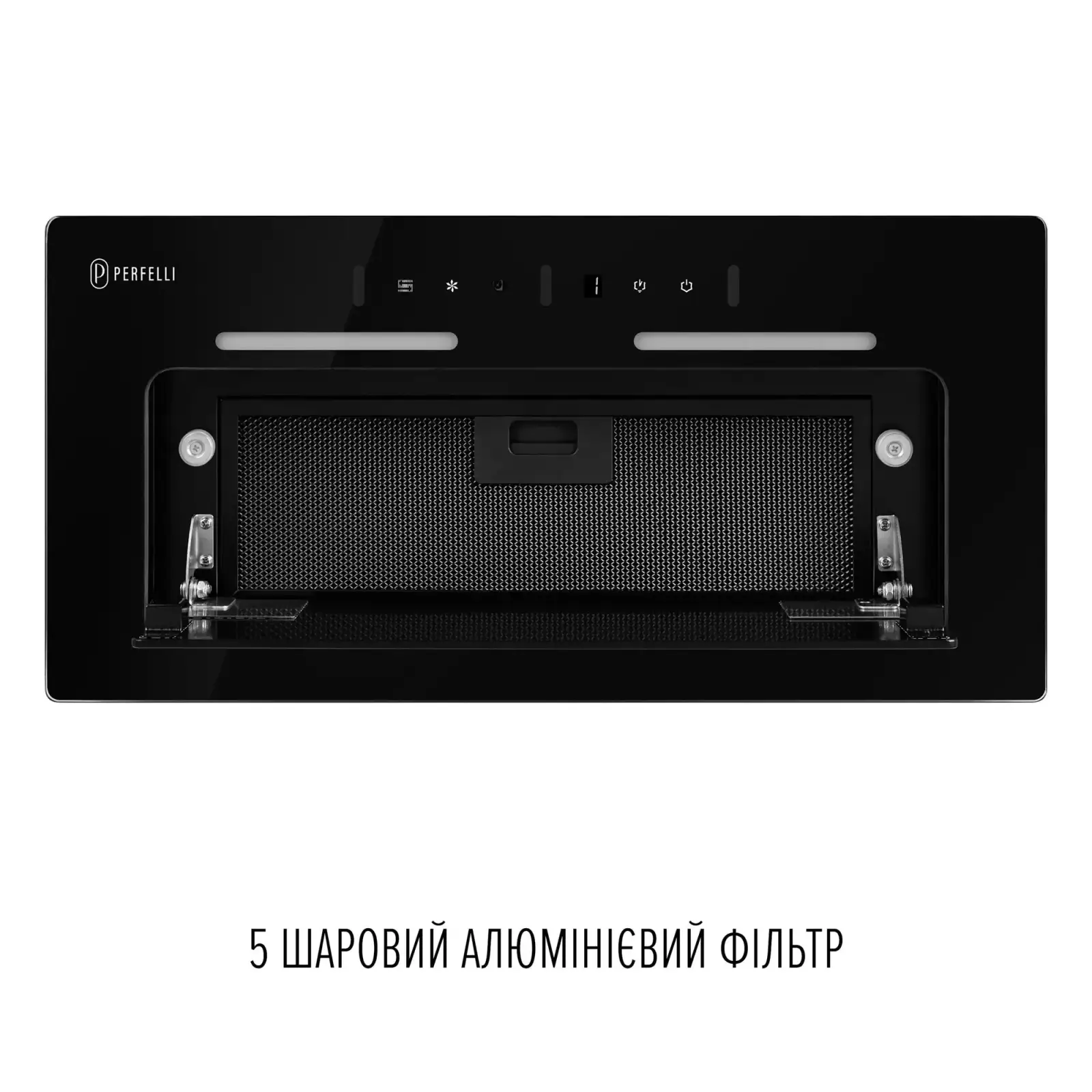 Витяжка Perfelli Nuova 6JWRB Nero UA