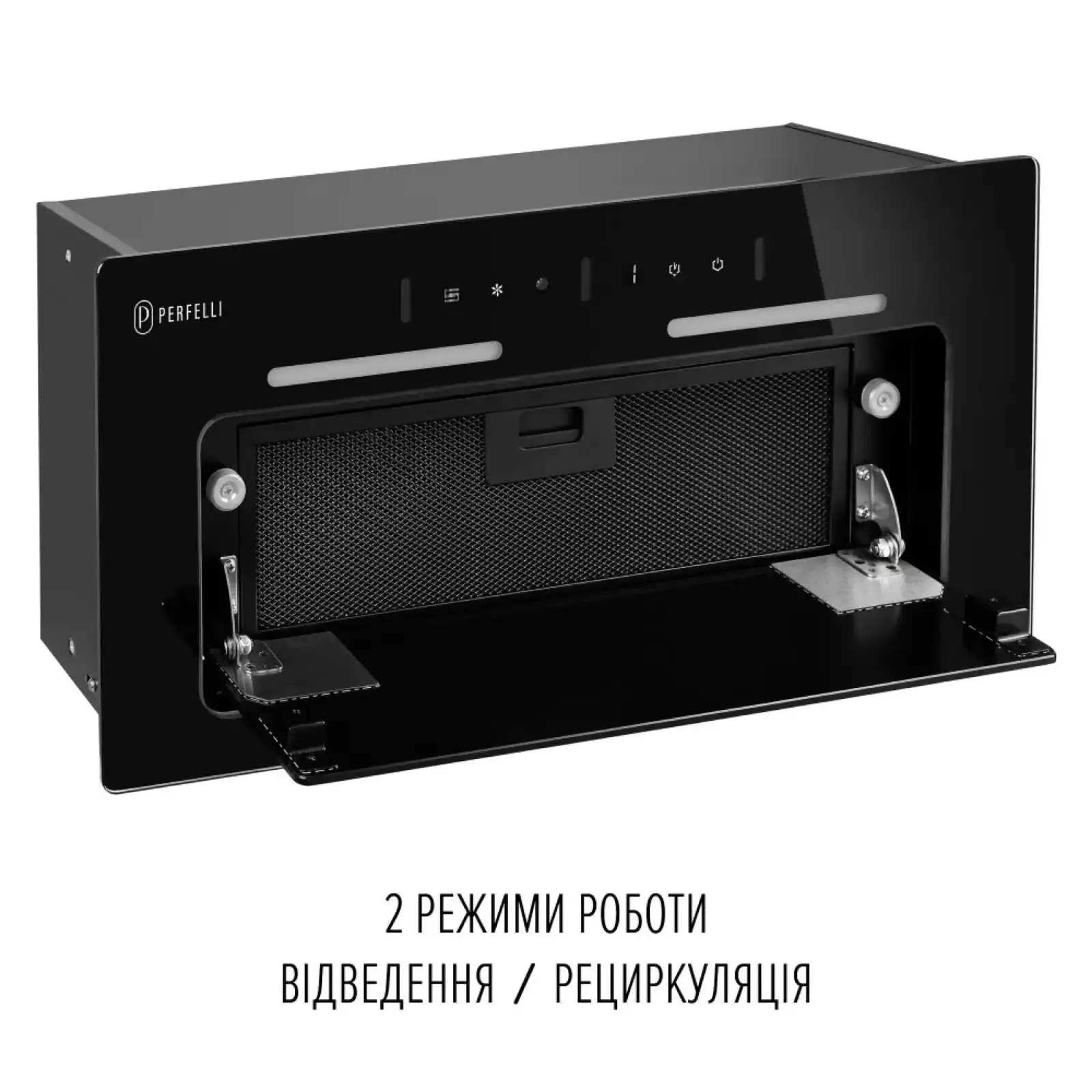 Витяжка Perfelli Nuova 6JWRB Nero UA