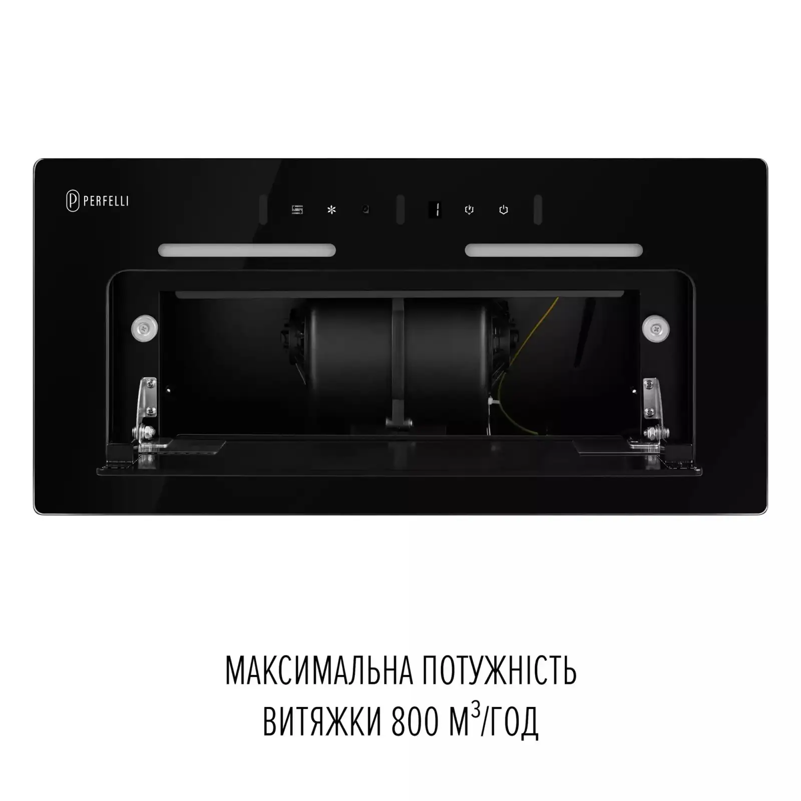 Витяжка Perfelli Nuova 6JWRB Nero UA