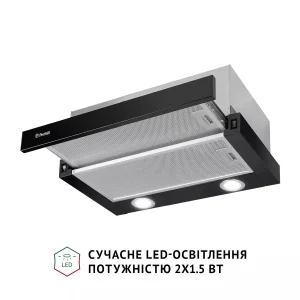 Витяжка Perfelli TL 502 BL LED UA
