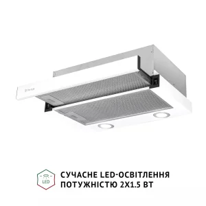 Витяжка Perfelli TL 502 WH LED UA