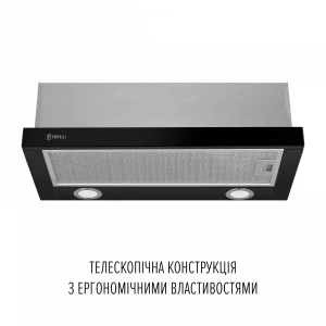 Витяжка Perfelli TL 6622 BL 1000 LED UA
