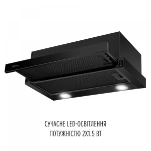 Витяжка Perfelli TL 6622 Full BL 1000 LED UA