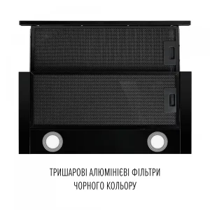 Витяжка Perfelli TL 6622 Full BL 1000 LED UA