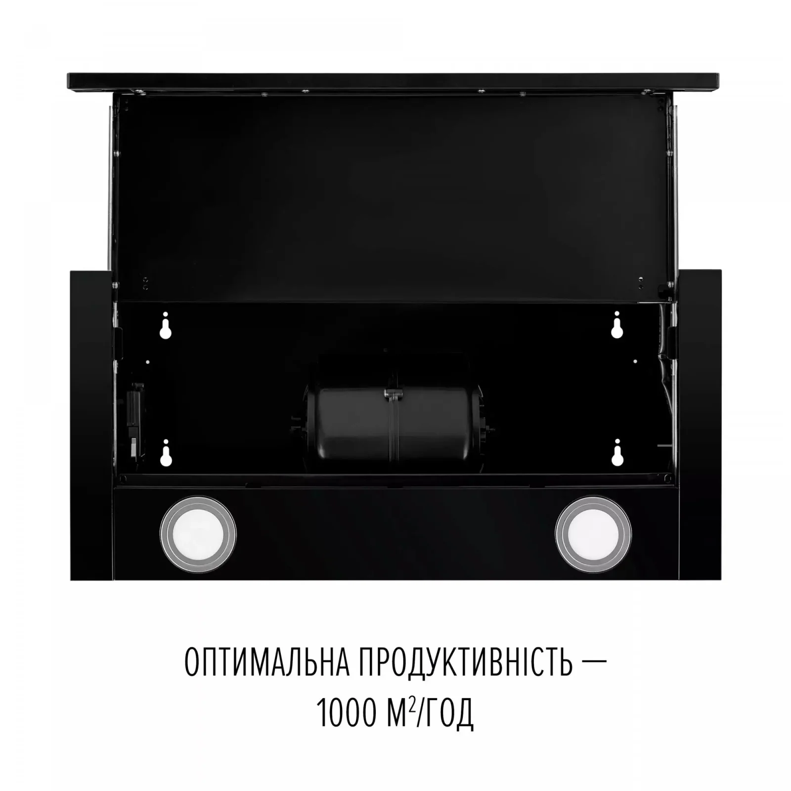 Витяжка Perfelli TL 6622 Full BL 1000 LED UA