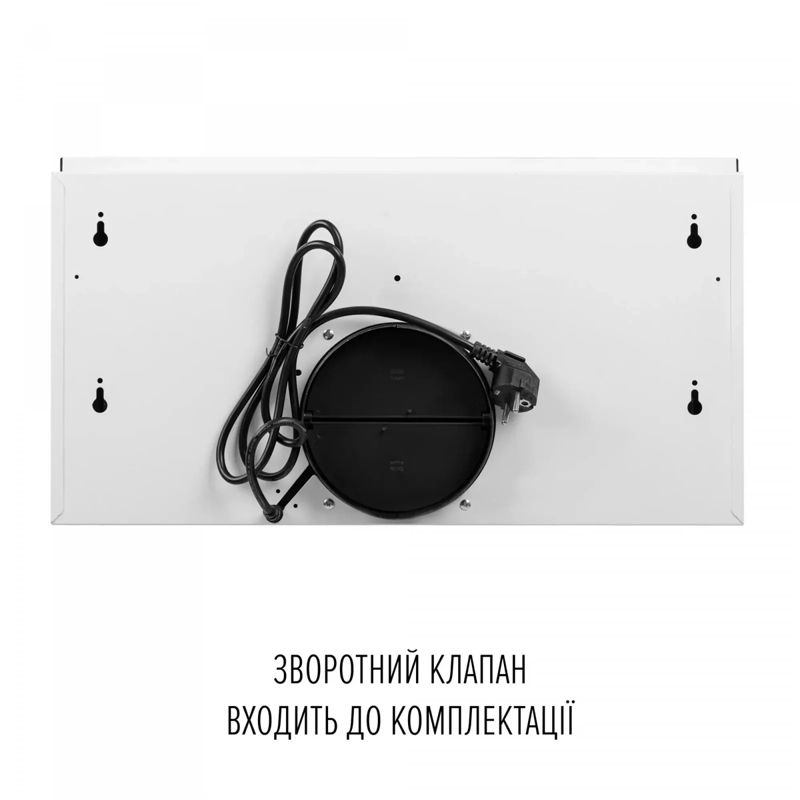 Витяжка Perfelli TL 6622 WH 1000 LED UA