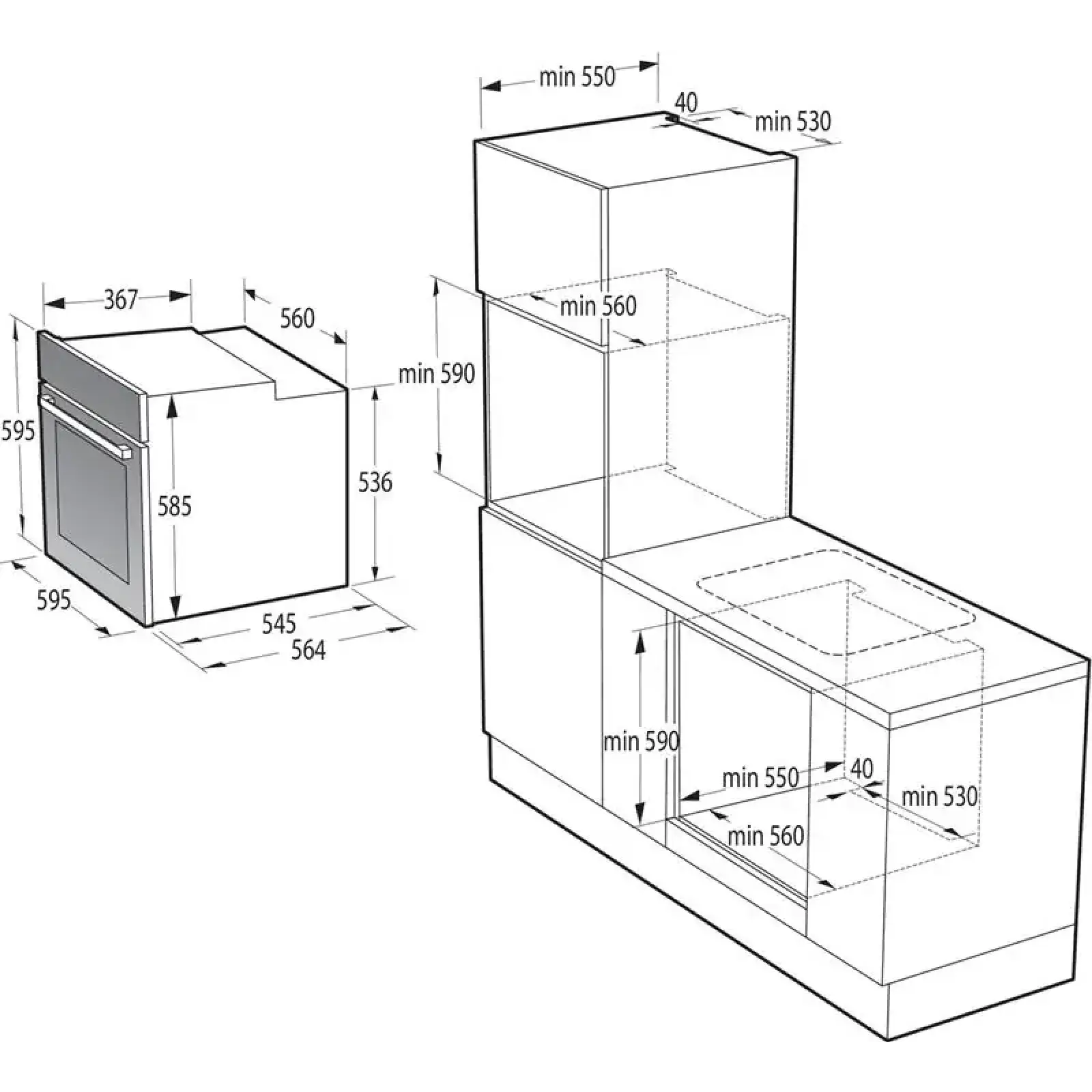 Духова шафа Gorenje BOS6737SYB UA
