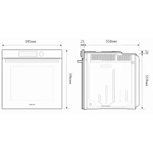 Духова шафа Samsung NV7B5645TAK/WT UA