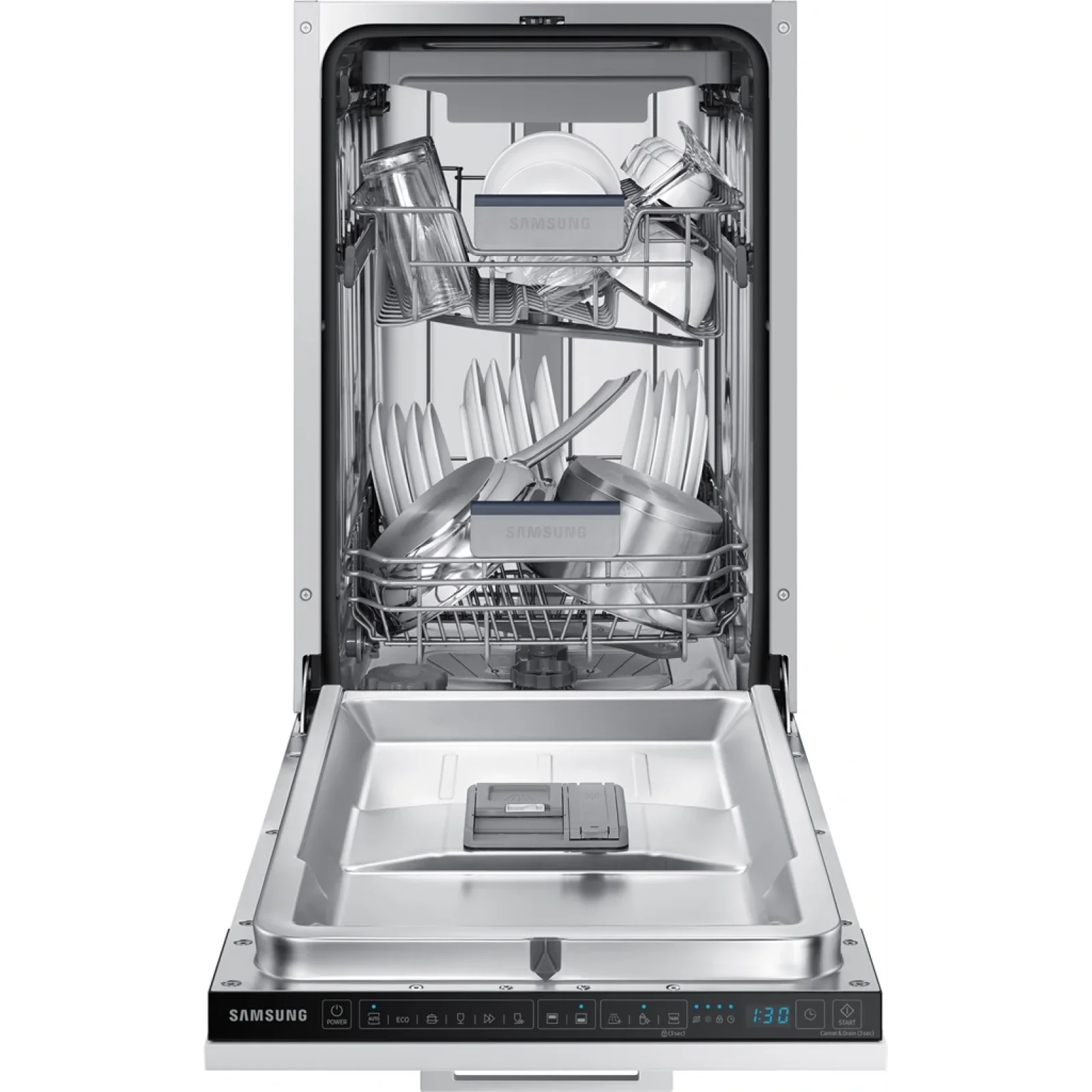Встраиваемая посудомоечная машина Samsung DW50R4070BB/WT UA