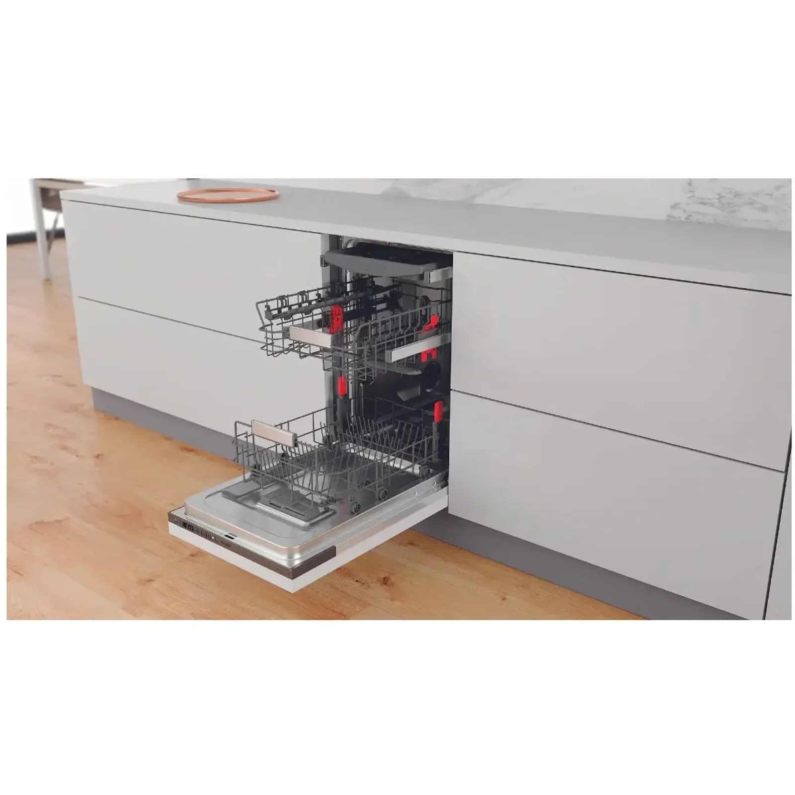 Вбудована посудомийна машина Whirlpool WSIO3O34PFEX UA