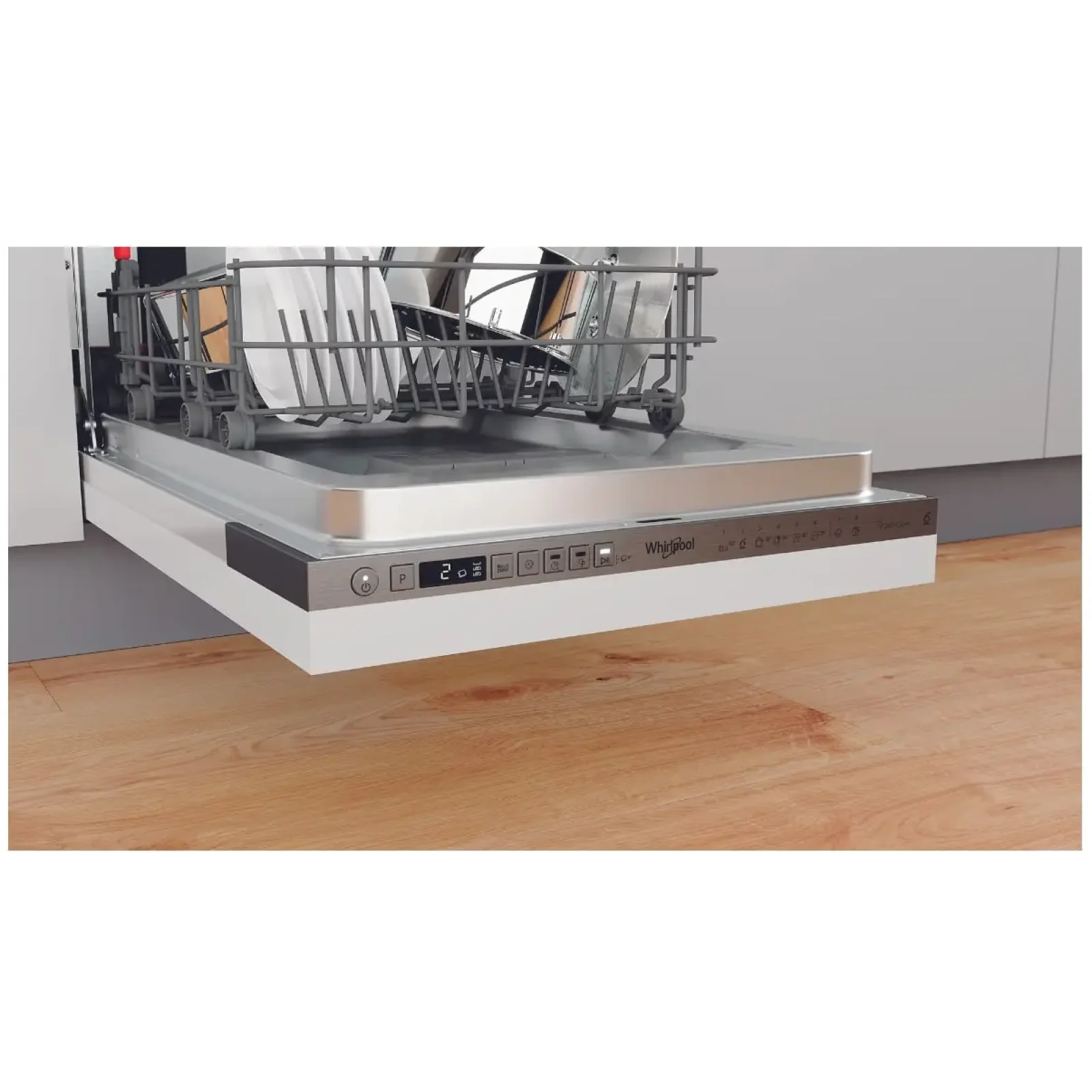 Вбудована посудомийна машина Whirlpool WSIO3O34PFEX UA