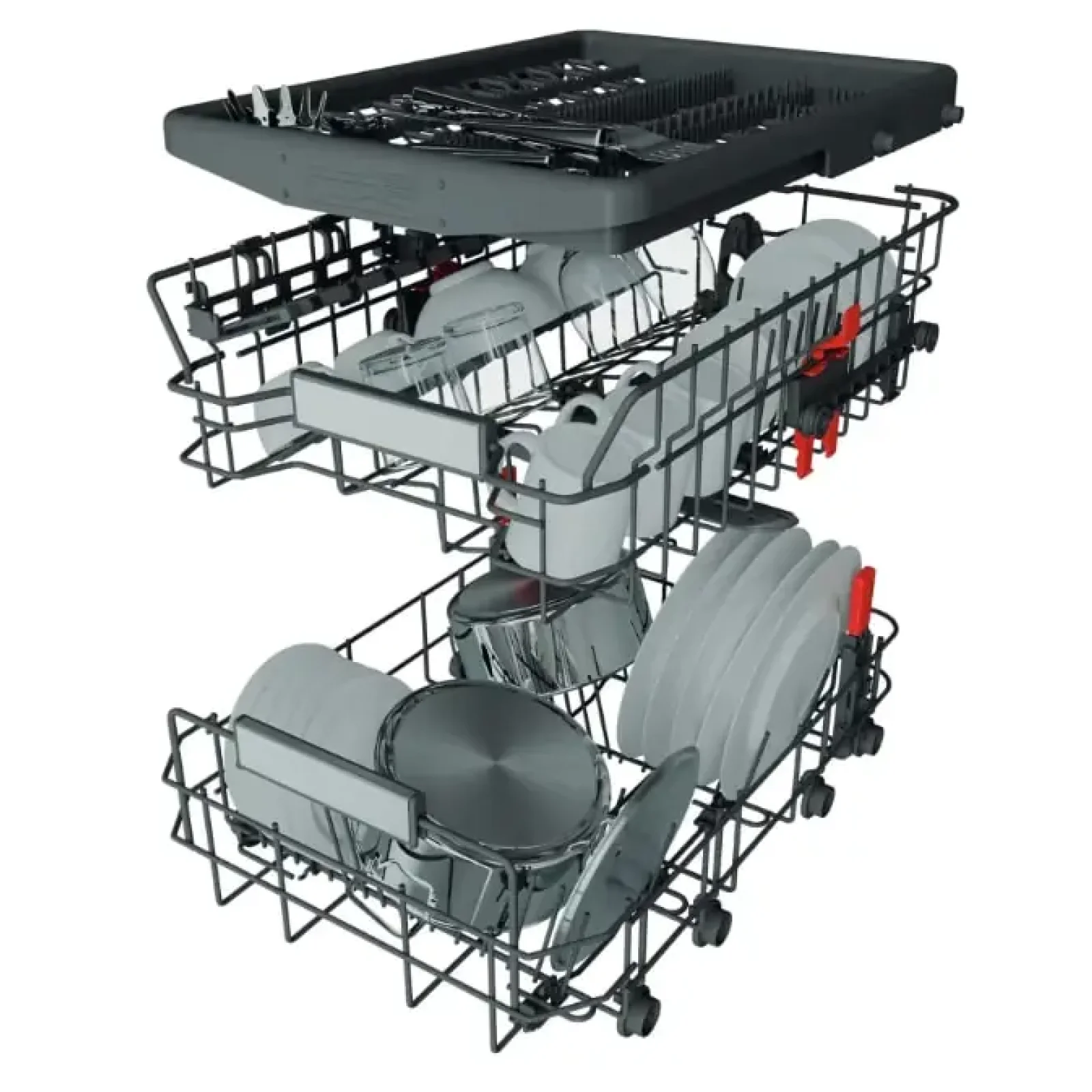 Вбудована посудомийна машина Whirlpool WSIO3O34PFEX UA