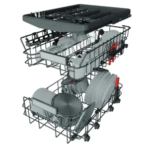 Вбудована посудомийна машина Whirlpool WSIO3O34PFEX UA