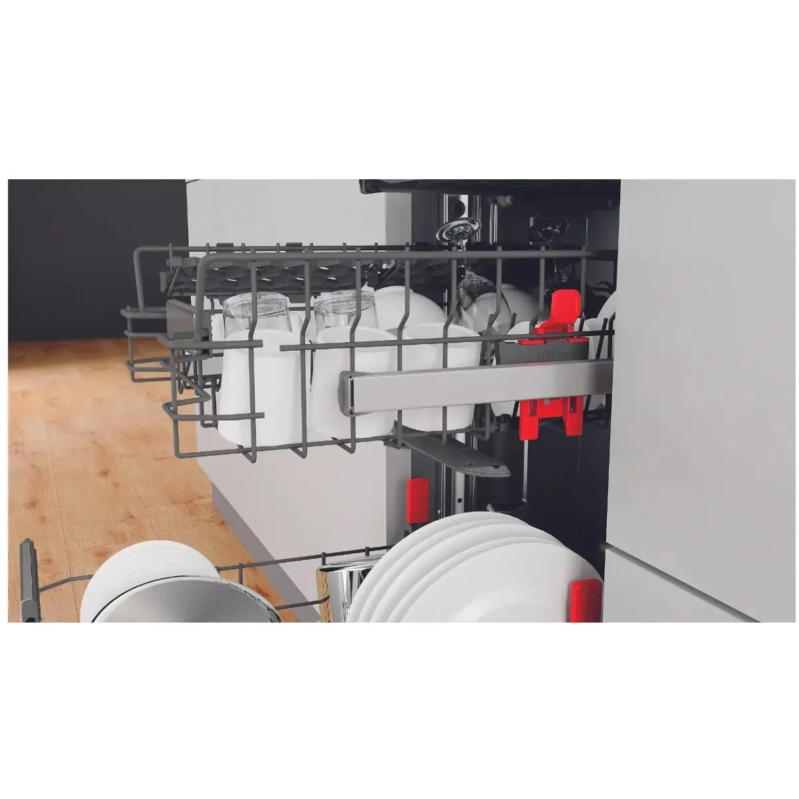 Вбудована посудомийна машина Whirlpool WSIO3O34PFEX UA