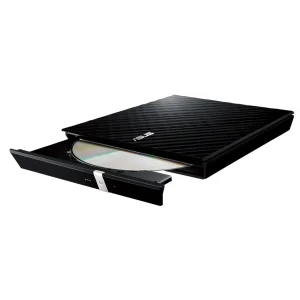 Оптичний привід DVD+/-RW ASUS SDRW-08D2S-U LITE (SDRW-08D2S-U LITE/BLK/G/AS) Black, SDRW-08D2S-ULITE/BLACK/AS UA
