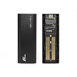 Внешний карман Frime M.2 NVMe PCIe, USB 3.2 Type-C, Metal, Black (FHE300.M2UC) UA