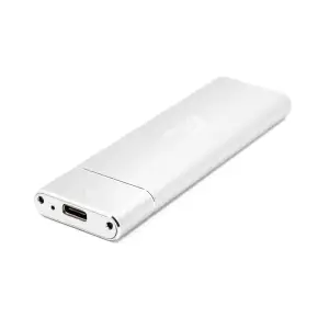 Зовнішня кишеня Frime M.2 NGFF SATA, USB 3.1 Type-C, Metal, Silver (FHE221.M2UC) UA