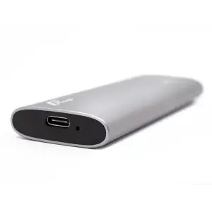 Внешний карман Frime M.2 NVMe PCIe, USB 3.2 Type-C, Metal, Silver (FHE401.M2UC) UA