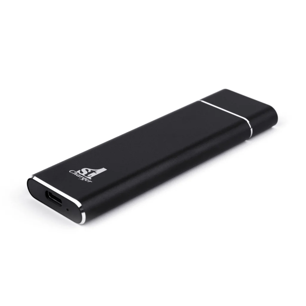 Внешний карман 1StCharger для M2 NVMe PCIe SSD Type C 10Gbps Black (M2E.01.NVME.Black) UA
