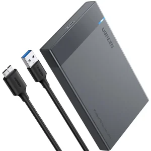 Зовнішня кишеня Ugreen для 2.5" HDD/SSD USB 3.0 US221 Black (30848) UA