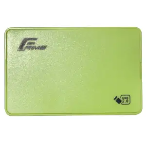 Зовнішня кишеня Frime SATA HDD/SSD 2.5", USB 2.0, Plastic, Green (FHE14.25U20) UA