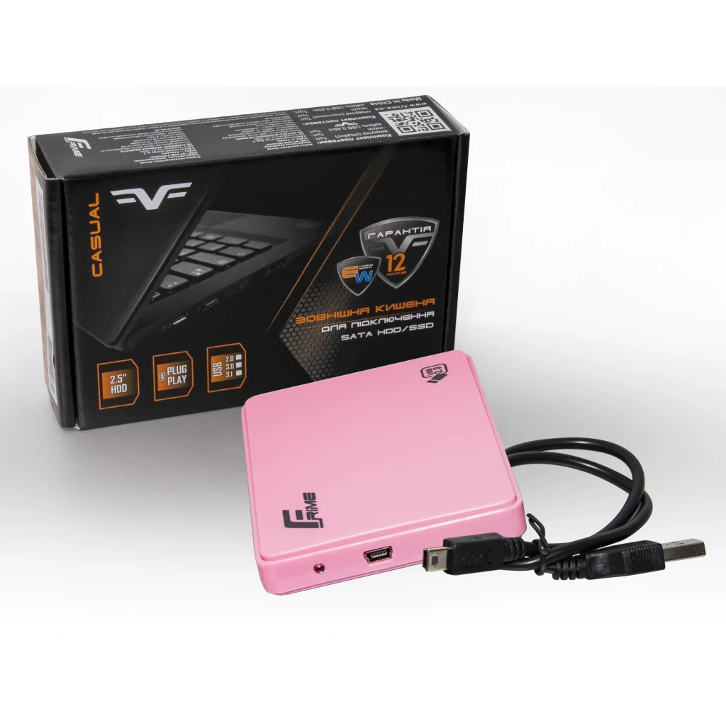 Внешний карман Frime SATA HDD/SSD 2.5