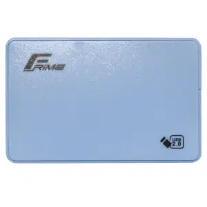 Зовнішня кишеня Frime SATA HDD/SSD 2.5", USB 2.0, Plastic, Blue (FHE13.25U20) UA