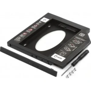 Адаптер 1StCharger HDD 2.5" у відсік приводу ноутбука SATA/mSATA (HDC1ST127-2) UA