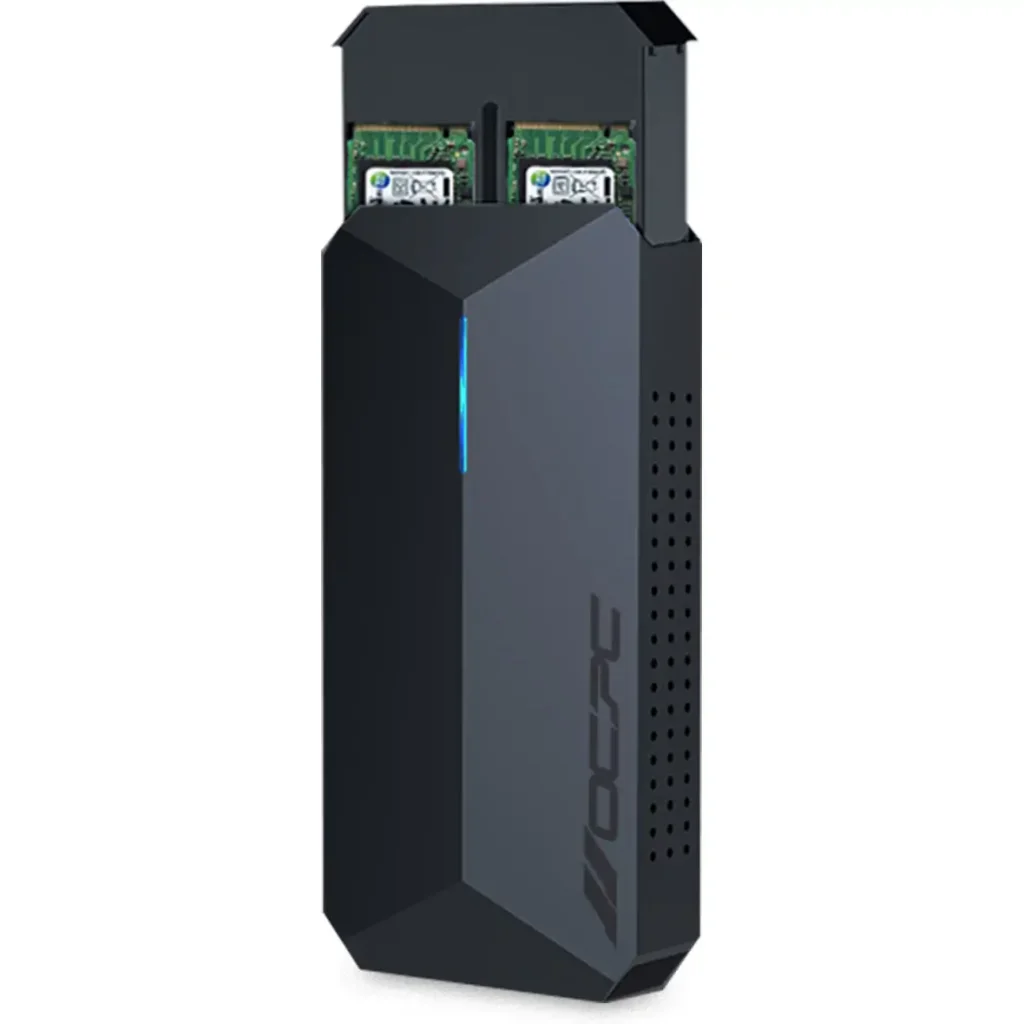 Внешний карман OCPC Azzurro Duo NVMe PCIe M.2 to USB 3.1 (OCAZZM2ECSD) UA