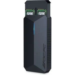 Внешний карман OCPC Azzurro Duo NVMe PCIe M.2 to USB 3.1 (OCAZZM2ECSD) UA