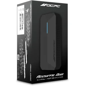 Внешний карман OCPC Azzurro Duo NVMe PCIe M.2 to USB 3.1 (OCAZZM2ECSD) UA