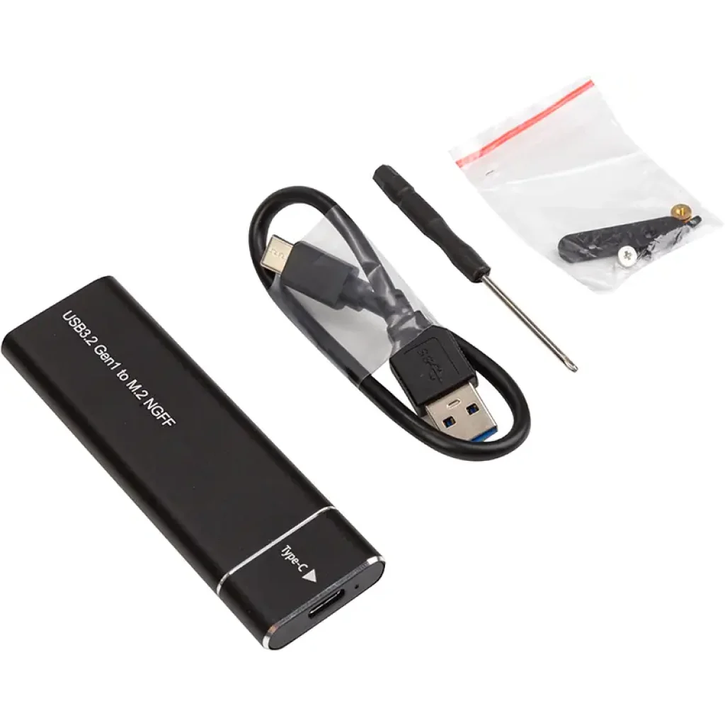 Зовнішня кишеня PowerPlant для SSD M.2 SATA USB3.2 (HC380305) UA