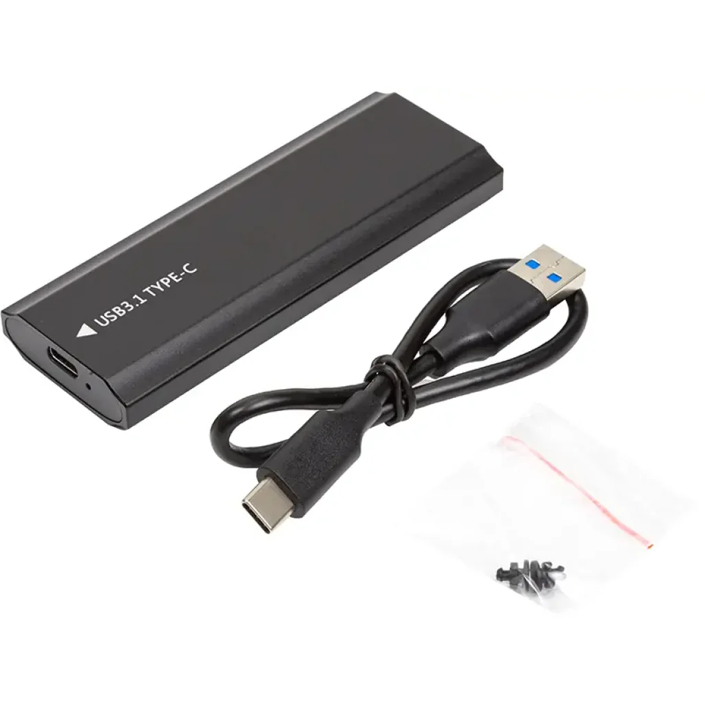 Внешний карман PowerPlant для SSD Premium M.2 PCIe NGFF/NVMe USB3.1 (HC380459) UA